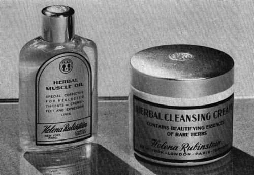 1934 Herbal Muscle Oil and Herbal Cleansing Cream