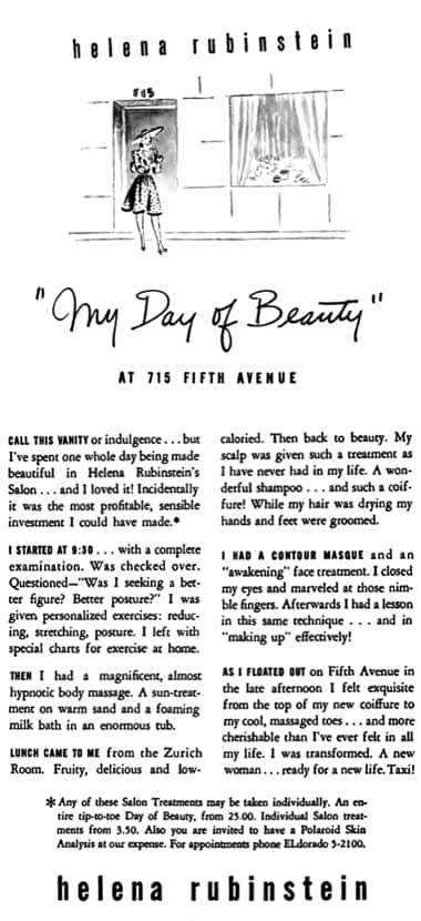 1940 Rubinstein Day of Beauty