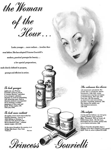 Cosmetics and Skin: Helena Rubinstein (1930-1945)