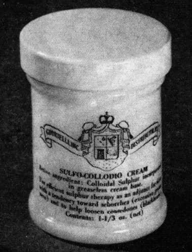 1944 Gourielli Sulfo-Colloidal Cream