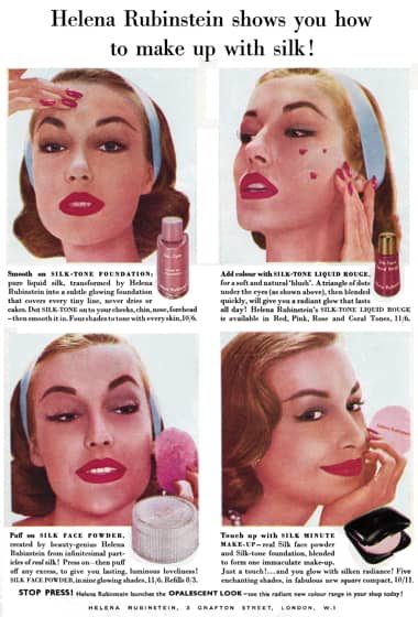 1957 Helena Rubinstein Silk Make-up