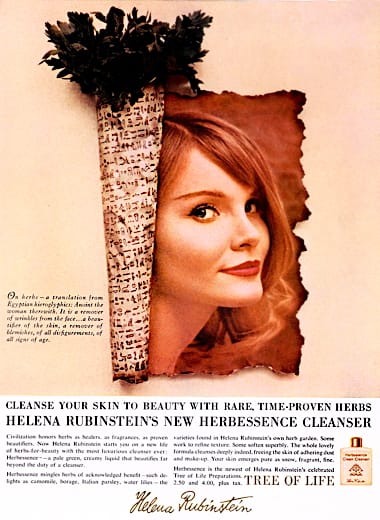1961 Helena Rubinstein Herbessence Cleanser