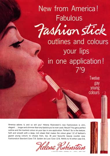 1962 Helena Rubinstein Fashion Stick