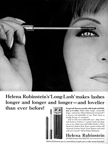 1964 Helena Rubinstein Long-Lash Mascara