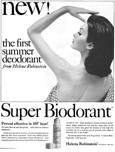 1965 Helena Rubinstein Super Biodorant
