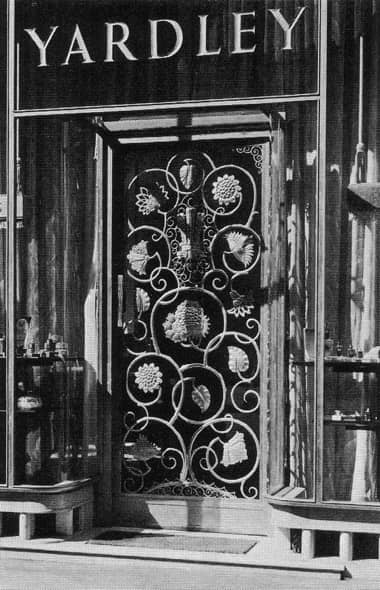 1931 Entrance to Yardley at 33 Old Bond Street