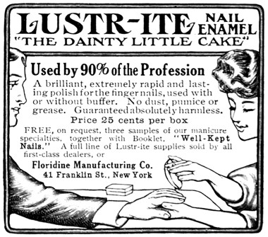 1909 Lustr-Ite Nail Enamel