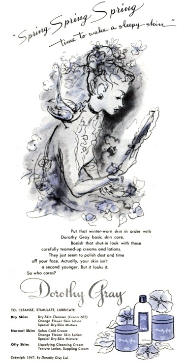 1947 Dorothy Gray Liquefying Cream