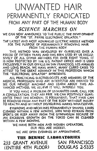 1948 The Dermic Laboratories
