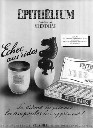 1951 Stendhal Epithelium
