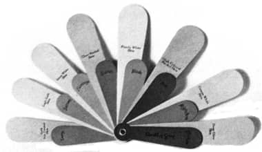 1933 Dorothy Gray Color Fan