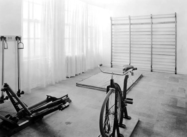 1936 Exercise room at Helena Rubinstein salon
