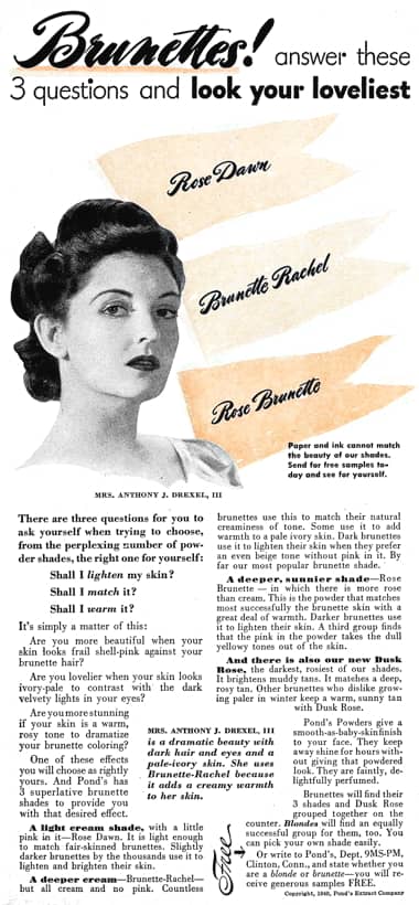 1940 Ponds tonal adjustments