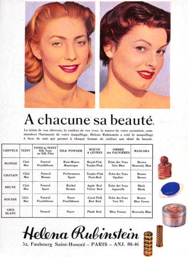 1952 Helena Rubinstein