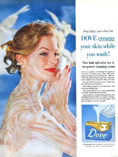 1958 Dove Syndet Bar