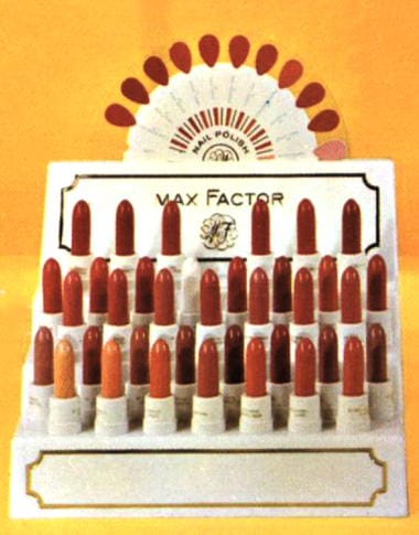 1964 Max Factor display unit