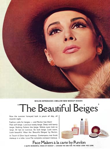 1964 Revlon the Beautiful Beiges