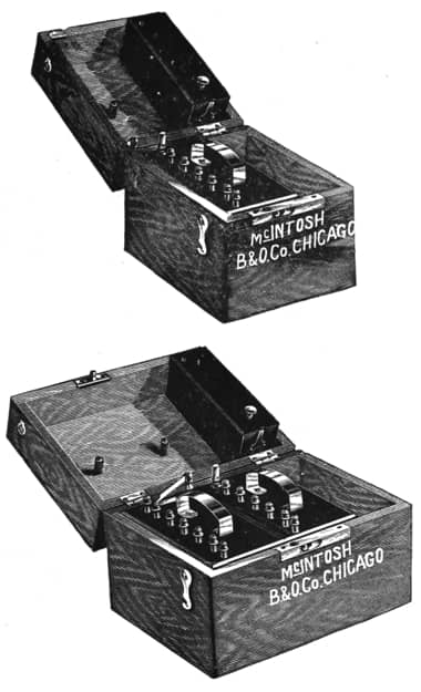 1895 McIntosh Galvanic Batteries