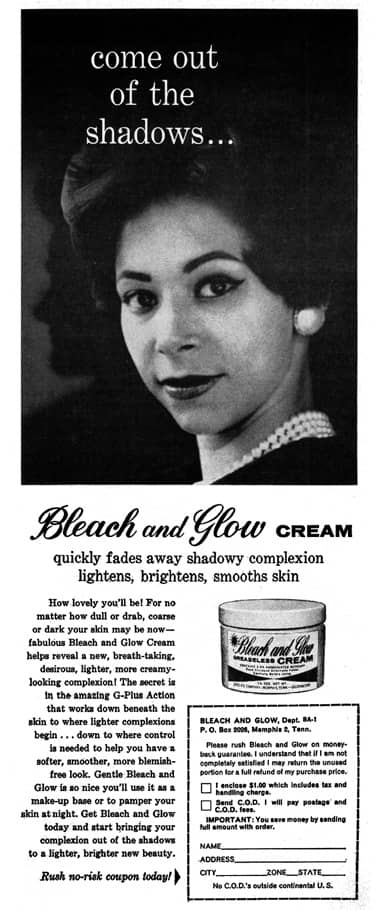 1962 Bleach and Glow Cream
