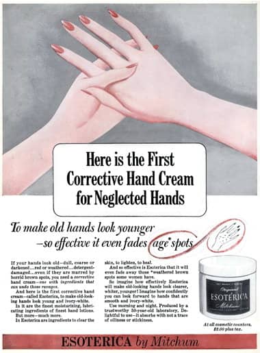 1965 Mitchum Esoterica Hand Cream