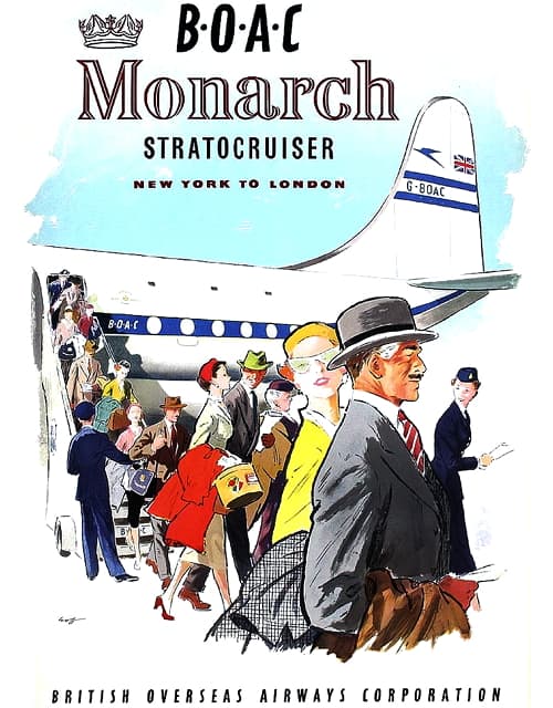 BOAC Monarch service