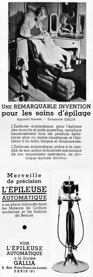 1934 Gallia LEpileuse Automatique