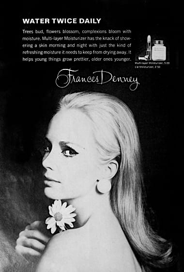 1966 Frances Denney Multi-Layer Moisturizer and Lip Moisturizer